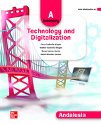 Book cover Technology and digitalization Secondary A. Andalucía. Digital HTML