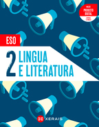 Book cover Lingua e literatura 2.º ESO