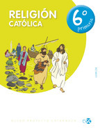 Book cover Religión LOMLOE 6º Primaria Nuevo Cafarnaúm DIGITAL