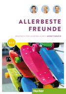 Book cover Allerbeste Freunde A2.2 Arbeitsbuch – spanische Ausgabe