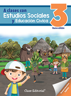 Book cover A clases con Estudios Sociales 3