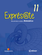 Book cover Exprésate 11 | Matemática