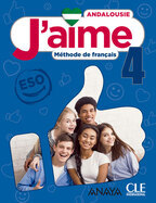 Book cover J'aime 4 Andalousie – Livre de l’élève