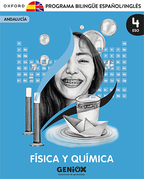 Book cover Física y Química 4º ESO Programa Bilingüe. Escritorio GENiOX Situaciones de aprendizaje (Andalucía)