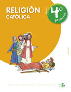 Book cover Religión LOMLOE 4º Primaria Nuevo Cafarnaúm DIGITAL