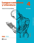 Book cover Lengua castellana y Literatura por tareas 4 ESO LOMLOE ANDALUCÍA