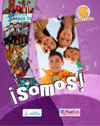 Book cover ¡somos! 3ro secundaria Huellas