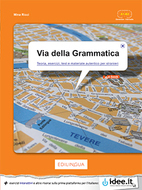 Book cover Via della Grammatica libro dello studente