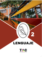 Book cover TAC Lenguaje 2°