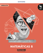 Book cover Matemáticas B 4º ESO. Escritorio GENiOX Situaciones de aprendizaje (Andalucía)