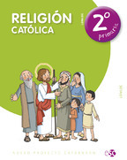 Book cover Religión LOMLOE 2º Primaria Nuevo Cafarnaúm DIGITAL