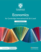 Book cover Economics for Cambridge International AS & A Level - Coursebook