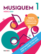 Book cover [2024 NOU CURRÍCULUM] Musiquem 1r ESO