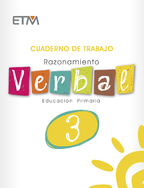 Book cover Razonamiento Verbal Primaria 3