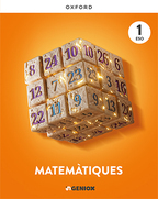 Book cover Matemàtiques 1r ESO. Llibre digital inGENIOX. Comunitat Valenciana