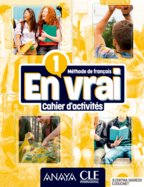 Book cover En vrai 1 - Cahier d'activités