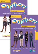 Book cover Contact! – nieuw 1 tekstboek + werkboek