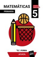 Book cover Matemáticas 5. En forma