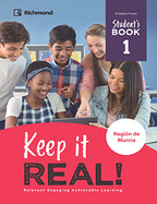 Book cover LM PLAT Keep it real! 1 Murcia edition Student's i-book