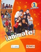 Book cover ¡Anímate! 1º secundaria - Huellas