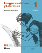 Book cover Lengua castellana y Literatura por tareas 1 ESO LOMLOE Andalucía