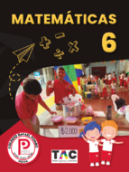 Book cover Matemáticas 6