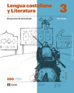 Book cover Lengua castellana y Literatura por tareas 3 ESO LOMLOE Andalucía