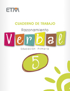 Book cover Razonamiento Verbal Primaria 5