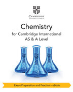 Book cover Chemistry for Cambridge International AS & A Level