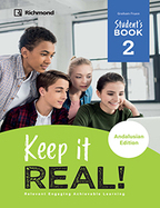 Book cover LM PLAT Keep it real! 2 Andalusian edition Student's i-book