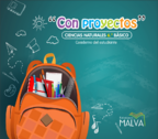 Book cover Con Proyectos - Ciencias Naturales 6º Básico