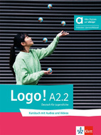 Book cover Logo! A2.2 digitales Kursbuch