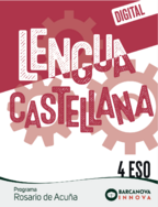 Book cover Lengua castellana 4.º ESO