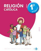 Book cover Religión LOMLOE 1º Primaria Nuevo Cafarnaúm DIGITAL