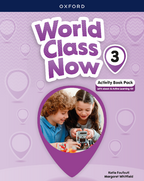 Book cover World Class Now Activity book 3 Flipbook