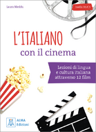 Book cover L'italiano con il cinema