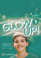 Book cover Glow Up! Level 1 Workbook