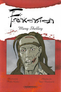 Book cover Frankenstein novela gráfica