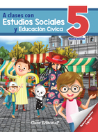 Book cover A clases con Estudios Sociales 5