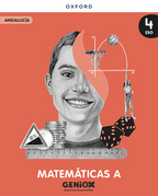 Book cover Matemáticas A 4º ESO. Escritorio GENiOX Situaciones de aprendizaje (Andalucía)