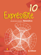 Book cover Exprésate 10 | Matemática