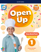 Book cover OPEN UP 1 TCH ESS DIG CB IPK BLINK (ES)