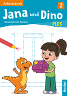 Book cover Jana und Dino PLUS 2 Arbeitsbuch