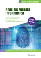 Book cover Análisis forense informático