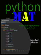 Book cover Pythonmat-Matemáticas y pensamiento computacional