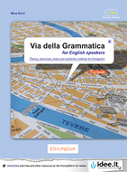 Book cover Via della Grammatica for English Speakers