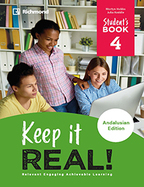 Book cover LM PLAT Keep it real! 4 Andalusian edition Student's i-book