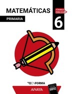 Book cover Matemáticas 6. En forma