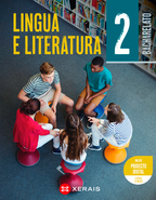 Book cover Lingua e literatura 2.º Bacharelato