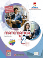 Book cover Matemática 2 BACH Experiencias